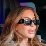 Larsa’s black studded sunglasses on The Real Housewives of Miami