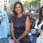 Laura’s print smocked dress on Today