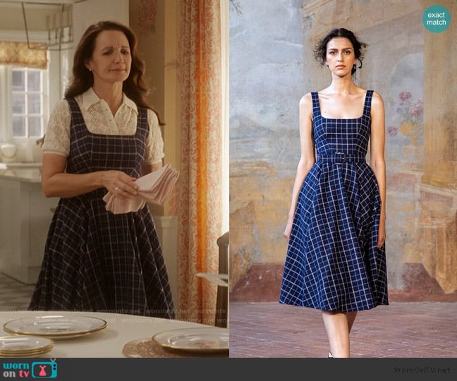 Lena Hoschek Sophisticate Dress worn by Charlotte York (Kristin Davis) on And Just Like That