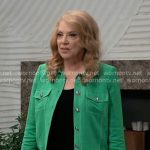 Liesl’s green jacket on General Hospital