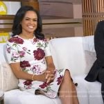Linsey’s green heel sandals on Good Morning America