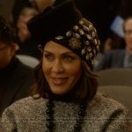 Lisa’s black statement necklace on And Just Like That