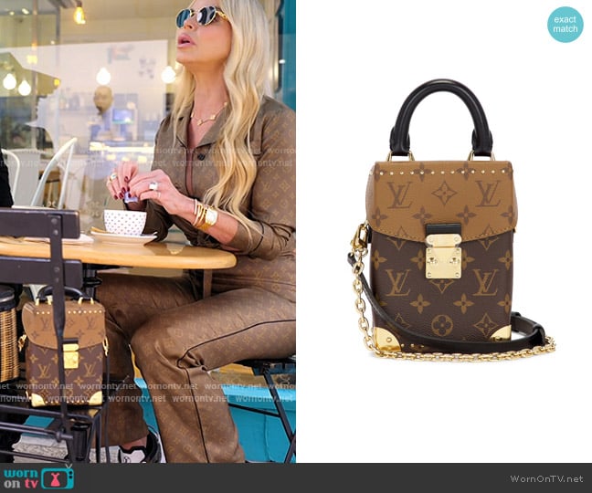 Louis Vuitton Camera Box worn by Alexia Echevarria (Alexia Echevarria) on The Real Housewives of Miami