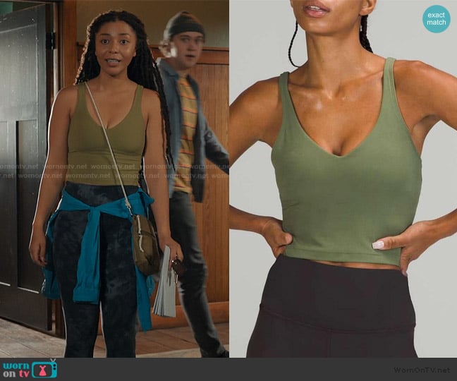 Lululemon Green Vest worn by Haley Young (Zoë Soul) on My Life with the Walter Boys