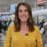 Maggie’s yellow wrap top on Today