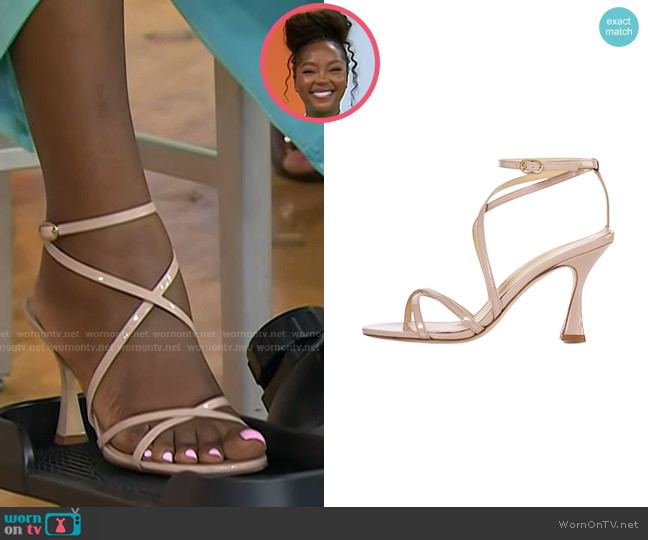 Marion Parke Lottie Strappy Sandals worn by Makho Ndlovu on Today