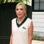 Maryson’s white cable knit vest on The Real Housewives of Miami
