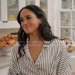 Meghan Markle’s striped dress on With Love Meghan