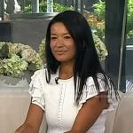 Emma Nanami Strenner’s white ruffle top on Today