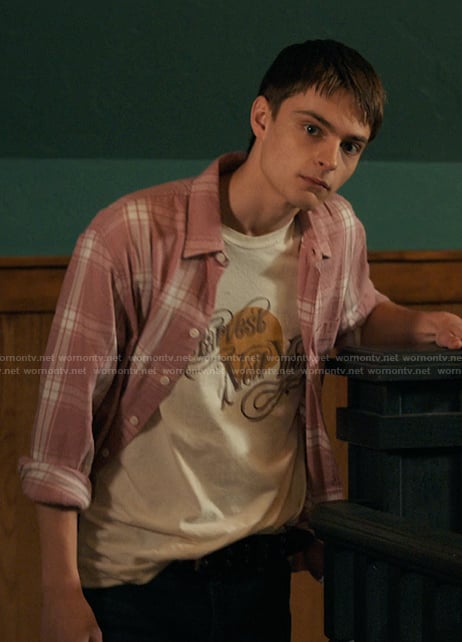 Nathan's graphic tee on My Life with the Walter Boys