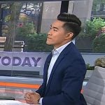 Brian Cheung’s white and red shoes on Today