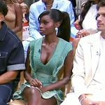 Olandria Carthen’s green fringe dress on Today