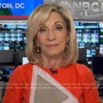 Andrea Mitchell’s colorblock dress on Today