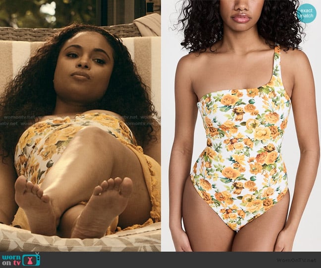 Onia Wren One Piece worn by Tiffany (Hannaha Hall) on The Chi
