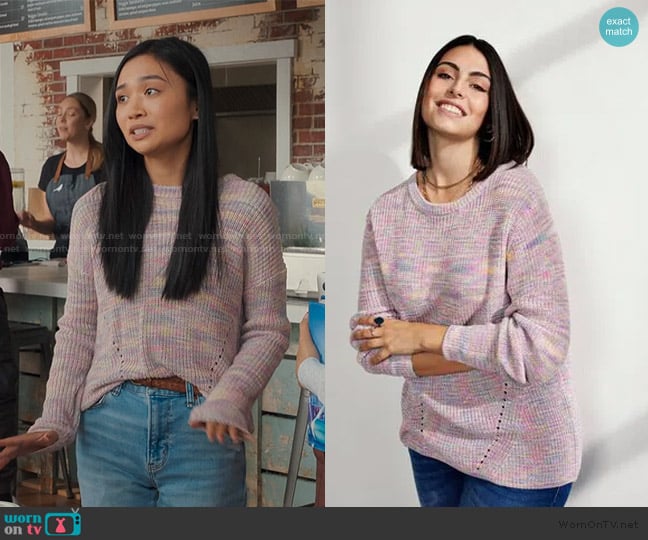 Only Ginni Sweater worn by Olivia (Gabrielle Jacinto) on My Life with the Walter Boys