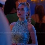 Paige’s mint green beaded mini dress on My Life with the Walter Boys