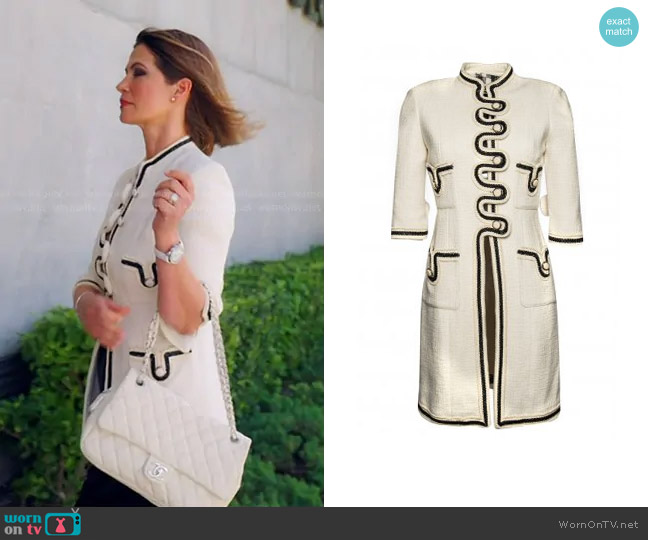 Paul Smith Tweed Jacket worn by Julia Lemigova (Julia Lemigova) on The Real Housewives of Miami