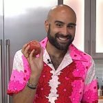 Edy Massih’s pink floral shirt on Today