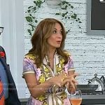 Anna Francese Gass’s print mini dress on Today