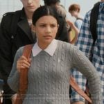 Jackie’s cable knit sweater on My Life with the Walter Boys