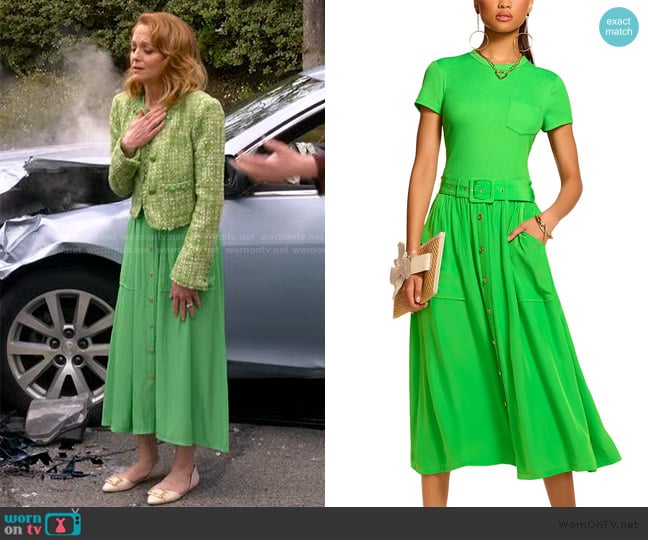 Ramy Brook Sylvie Dress worn by Mary (Jayma Mays) on Leanne