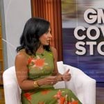 Dr. Tara Narula’s green floral dress on Good Morning America