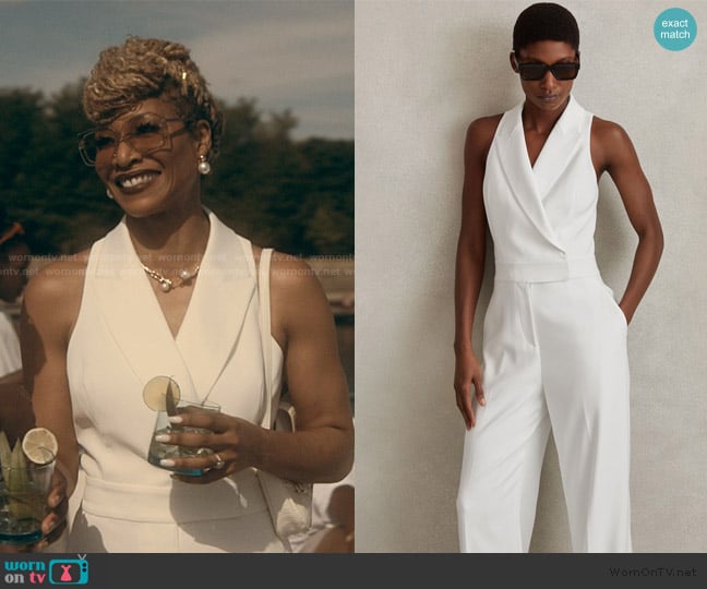 Reiss Lainey Jumpsuit worn by Judge Bradley (Charmin Lee) on The Chi