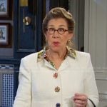 Rita’s white tweed jacket on Days of our Lives