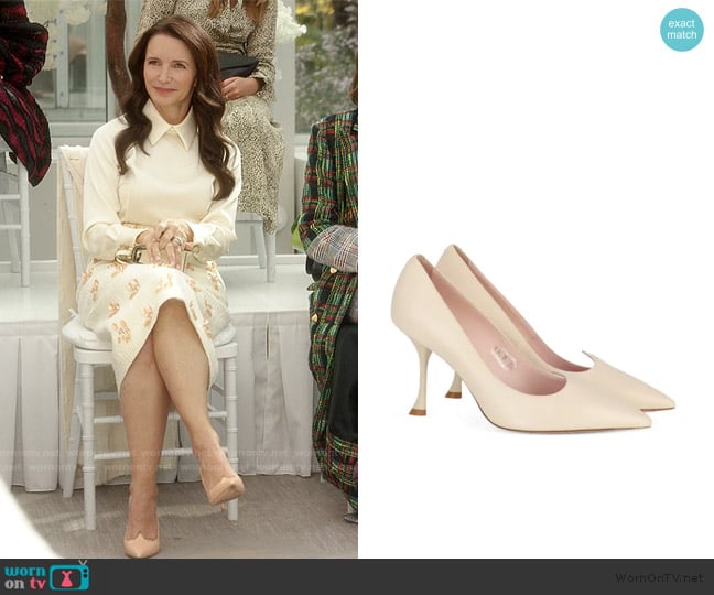 Charlotte’s stiletto pumps on And Just Like That