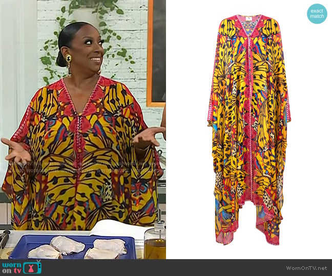 Sai Sankoh Tristan Goddess Kaftan worn by Melba Wilson on Today