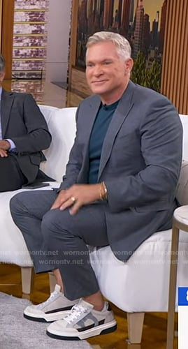 Sam Champion's sneakers on Good Morning America
