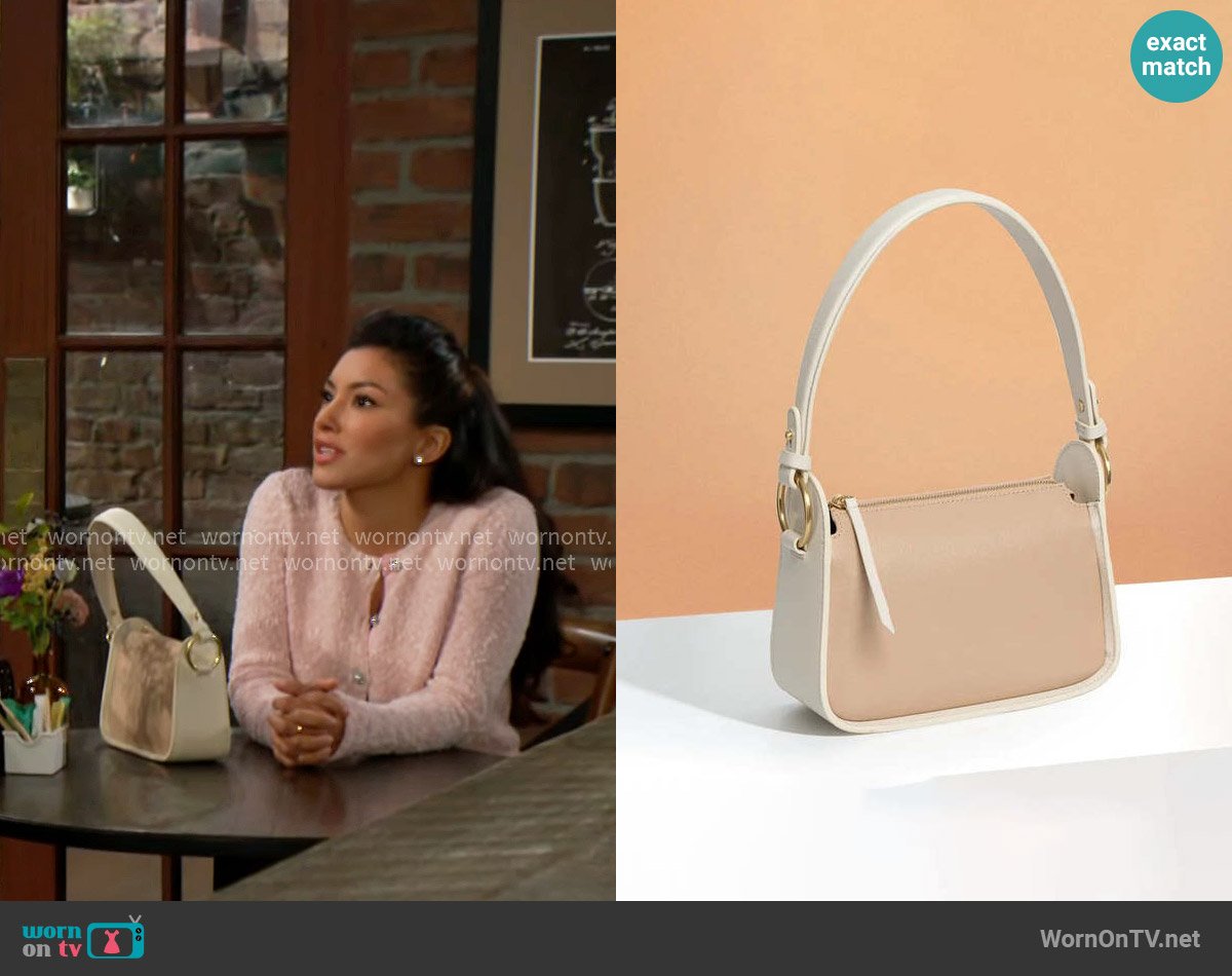 Sancia The Aura Mini Bag worn by Audra Charles (Zuleyka Silver) on The Young and the Restless