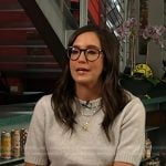 Savannah’s grey short sleeve sweater on Today