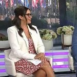 Savannah’s white buckle slingback pumps on Today