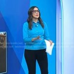 Savannah’s white slingback pumps on Today