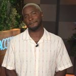 Scott’s stripe short sleeve shirt on Access Hollywood