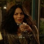 Seema’s rhinestone embellished jumpsuit on And Just Like That