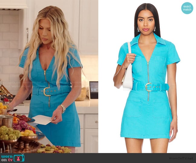 Show Me Your Mumu Tempe Mini Dress worn by Jennifer Pedranti on The Real Housewives of Orange County