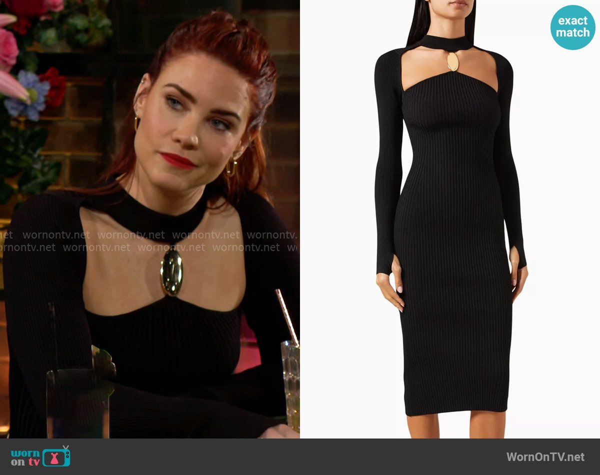 Simkhai Nikolai Dress worn by Sally Spectra (Courtney Hope) on The Young and the Restless