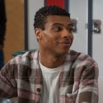 Skylar’s plaid cardigan on My Life with the Walter Boys