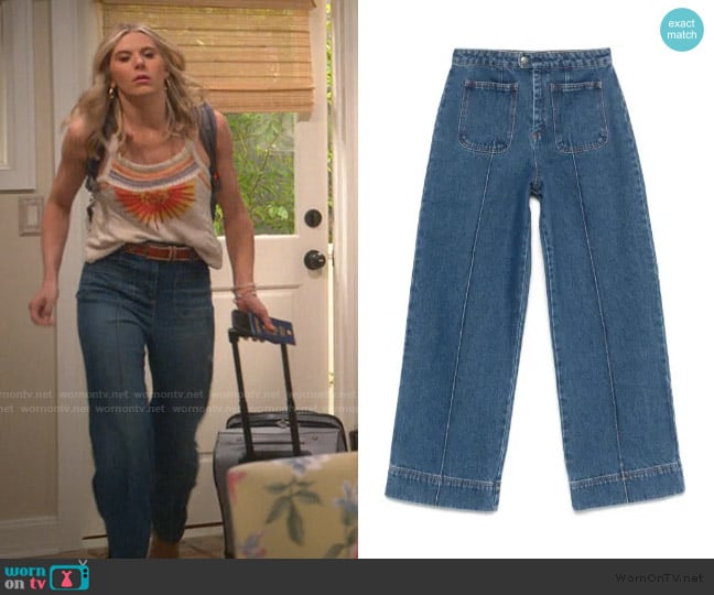 Soeur Harry jeans worn by Josie Murphy (Hannah Pilkes) on Leanne