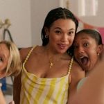 Anika’s yellow striped dress on The Summer I Turned Pretty