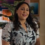 Tara’s floral print dress on My Life with the Walter Boys