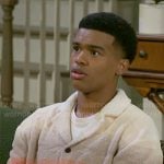 Tyrell’s ombre terry shirt on Beyond the Gates