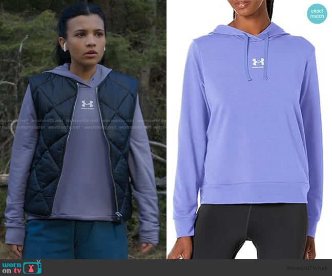 Under Armour Rival Terry Hoodie worn by Jackie Howard (Nikki Rodriguez) on My Life with the Walter Boys