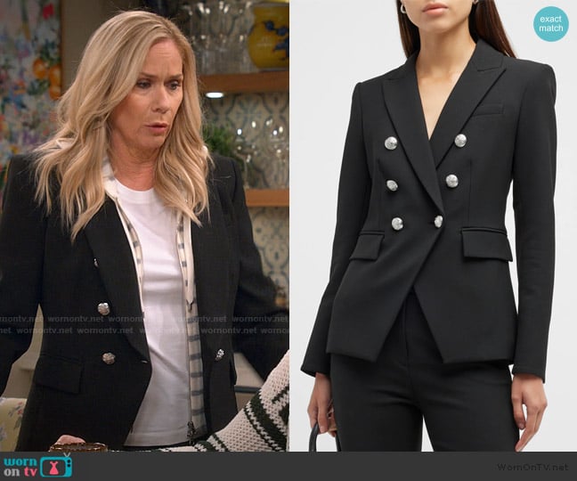 Veronica Beard Miller Dickey Jacket worn by Leanne Murphy (Leanne Morgan) on Leanne