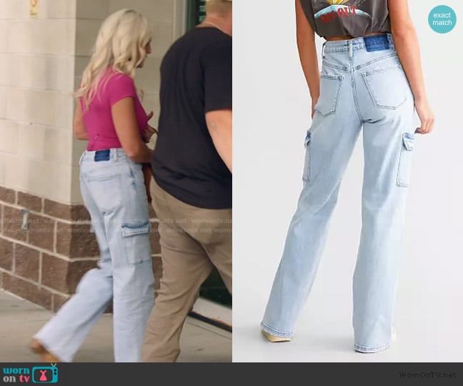 Kristi’s denim jeans on The McBee Dynasty Real American Cowboys