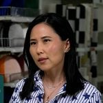 Vicky’s stripe star print shirt on Today