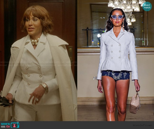 Victor de Souza 2024 Spring Summer Collection worn by Lisa Todd Wexley (Nicole Ari Parker) on And Just Like That