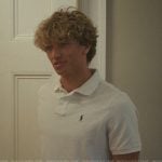 Jeremiah’s white polo shirt on The Summer I Turned Pretty